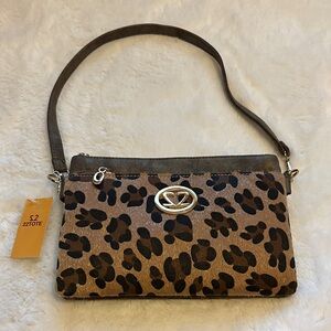Leopard Print Crossbody Bag